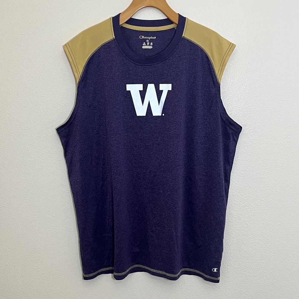 Huskies University of Washington Champion Purple Gold Collegiate Sleeveless Top